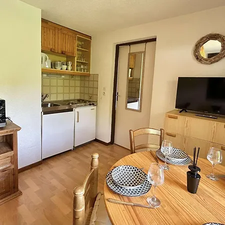 Apartment + Coin Montagne Avec Terrasse, 4 Couchages, Casier A Skis Et Parking, - Fr-1-597-173 Demi-Quartier