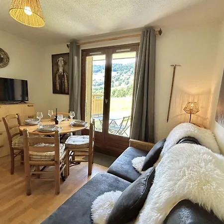 Apartment + Coin Montagne Avec Terrasse, 4 Couchages, Casier A Skis Et Parking, - Fr-1-597-173 *